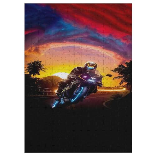 Motorcycle 300 Teile Puzzles, Wood Craft, Hochwertiges Modernes Puzzle, DIY, Für Erwachsene Und Kinder Ab 12 Jahren, 42×30cm Motorcycle 300 Teile Puzzles, Wood Craft, Hochwertiges Modernes Puzzle, DIY, Für Erwachsene Und Kinder Ab 12 Jahren, 42×30cm von DCCCY