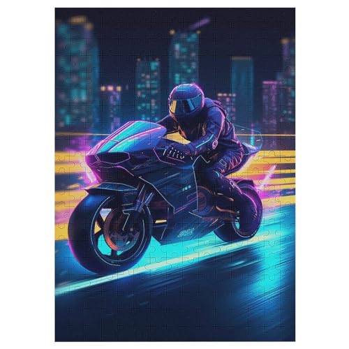 Motorcycle Holzpuzzle 300 Teile, Knobelspiele Für Erwachsene, Teenager, Puzzles Unmögliche - Kinder Puzzle Zimmer Deko 42×30cm Motorcycle Holzpuzzle 300 Teile, Knobelspiele Für Erwachsene, Teenager, Puzzles Unmögliche - Kinder Puzzle Zimmer Deko 42×30cm von DCCCY