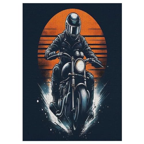 Motorcycle-Puzzlespiel Aus Holz, 300 Puzzleteile, Puzzle Für Teenager Und Erwachsene, Kreatives Spielzeug, Puzzles, 42×30cm Motorcycle-Puzzlespiel Aus Holz, 300 Puzzleteile, Puzzle Für Teenager Und Erwachsene, Kreatives Spielzeug, Puzzles, 42×30cm von DCCCY