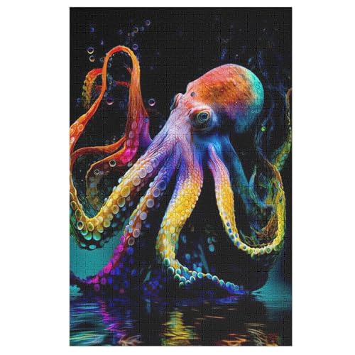 Oktopus 1000 Teile Premium-Puzzles Für Erwachsene Kinder- Holzpuzzles Spaß Und Lernspiele - Perfekte Puzzle-Geschenke 78×53cm Oktopus 1000 Teile Premium-Puzzles Für Erwachsene Kinder- Holzpuzzles Spaß Und Lernspiele - Perfekte Puzzle-Geschenke 78×53cm von DCCCY