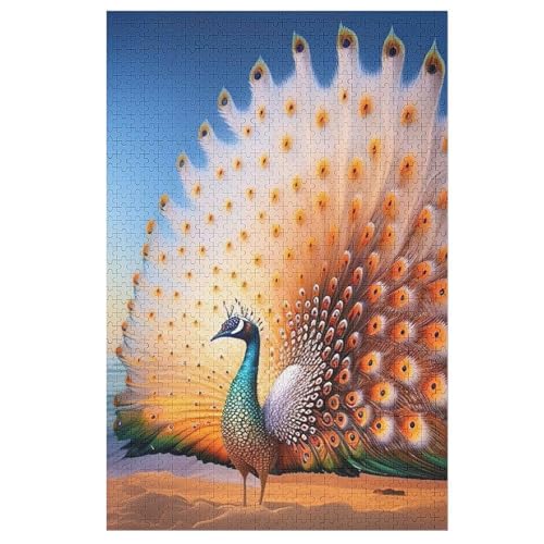Pfau Puzzle 1000 Teile, Holzpuzzle Herausforderndes Geschicklichkeitsspiel Für Die Ganze Familie, Kinder Erwachsenenpuzzle Ab 12 Jahren 78×53cm Pfau Puzzle 1000 Teile, Holzpuzzle Herausforderndes Geschicklichkeitsspiel Für Die Ganze Familie, Kinder Erwachsenenpuzzle Ab 12 Jahren 78×53cm von DCCCY