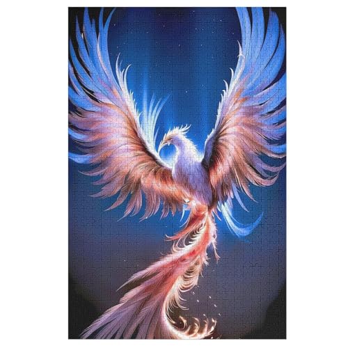 Phönix Holzpuzzle 1000 Teile Klassische Puzzles Erwachsene Kinder Puzzle DIY Kit Holzspielzeug Einzigartiges Geschenk 78×53cm Phönix Holzpuzzle 1000 Teile Klassische Puzzles Erwachsene Kinder Puzzle DIY Kit Holzspielzeug Einzigartiges Geschenk 78×53cm von DCCCY