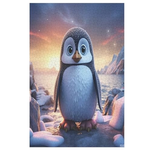 Pinguins Puzzle 1000 Teile, Holzpuzzle Herausforderndes Geschicklichkeitsspiel Für Die Ganze Familie, Kinder Erwachsenenpuzzle Ab 12 Jahren 78×53cm Pinguins Puzzle 1000 Teile, Holzpuzzle Herausforderndes Geschicklichkeitsspiel Für Die Ganze Familie, Kinder Erwachsenenpuzzle Ab 12 Jahren 78×53cm von DCCCY