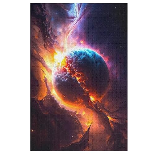 Planet Sternenhimmel Holzpuzzle - 1000 Teiliges Jigsaw Knobelspiel - Puzzle Für Erwachsene & Kinder - Outdoor & Reisespielzeug 78×53cm Planet Sternenhimmel Holzpuzzle - 1000 Teiliges Jigsaw Knobelspiel - Puzzle Für Erwachsene & Kinder - Outdoor & Reisespielzeug 78×53cm von DCCCY