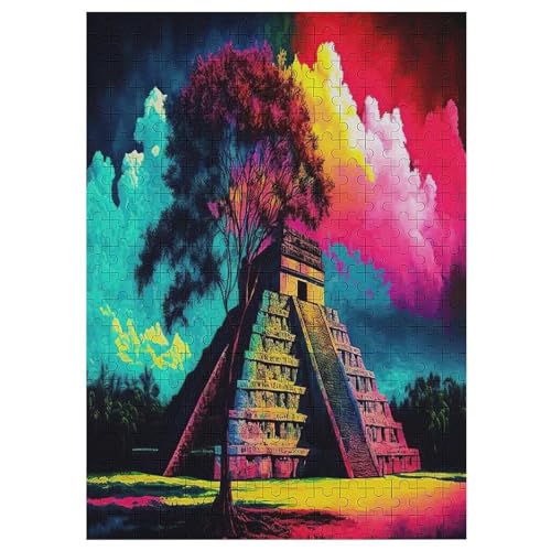 Puzzle 300 Teile Chichen Itza Holzpuzzle Für Erwachsene Lernspiel Herausforderungsspielzeug The Puzzles Für Erwachsene Kinder 42×30cm Puzzle 300 Teile Chichen Itza Holzpuzzle Für Erwachsene Lernspiel Herausforderungsspielzeug The Puzzles Für Erwachsene Kinder 42×30cm von DCCCY