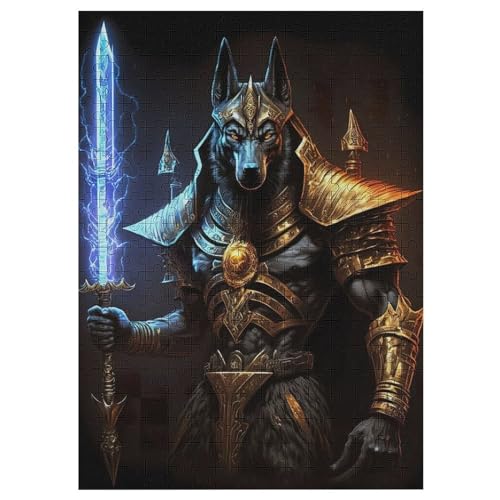 Puzzle 300 Teile Krieger-Anubis Holzpuzzle Für Erwachsene Lernspiel Herausforderungsspielzeug The Puzzles Für Erwachsene Kinder 42×30cm Puzzle 300 Teile Krieger-Anubis Holzpuzzle Für Erwachsene Lernspiel Herausforderungsspielzeug The Puzzles Für Erwachsene Kinder 42×30cm von DCCCY