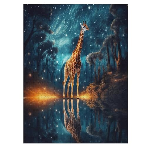 Puzzle 500 Teile Giraffe Holzpuzzle Für Erwachsene Lernspiel Herausforderungsspielzeug The Puzzles Für Erwachsene Kinder 55×41cm Puzzle 500 Teile Giraffe Holzpuzzle Für Erwachsene Lernspiel Herausforderungsspielzeug The Puzzles Für Erwachsene Kinder 55×41cm von DCCCY