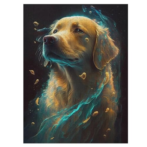 Puzzle 500 Teile Golden Retriever Holzpuzzle Für Erwachsene Lernspiel Herausforderungsspielzeug The Puzzles Für Erwachsene Kinder 55×41cm Puzzle 500 Teile Golden Retriever Holzpuzzle Für Erwachsene Lernspiel Herausforderungsspielzeug The Puzzles Für Erwachsene Kinder 55×41cm von DCCCY