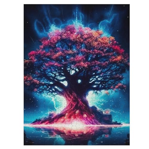 Puzzle 500 Teile Kosmischer Lebensbaum Holzpuzzle Für Erwachsene Lernspiel Herausforderungsspielzeug The Puzzles Für Erwachsene Kinder 55×41cm Puzzle 500 Teile Kosmischer Lebensbaum Holzpuzzle Für Erwachsene Lernspiel Herausforderungsspielzeug The Puzzles Für Erwachsene Kinder 55×41cm von DCCCY
