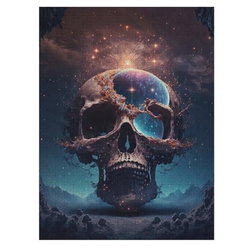 Puzzle 500 Teile Totenkopf Holzpuzzle Für Erwachsene Lernspiel Herausforderungsspielzeug The Puzzles Für Erwachsene Kinder 55×41cm Puzzle 500 Teile Totenkopf Holzpuzzle Für Erwachsene Lernspiel Herausforderungsspielzeug The Puzzles Für Erwachsene Kinder 55×41cm von DCCCY