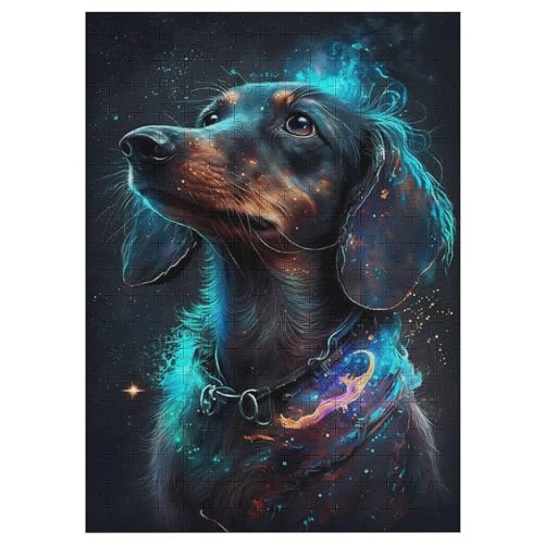 Puzzle Für Erwachsene, 300 Teile, Dackel Dog, Holzpuzzle, Geburtstagsgeschenke, Puzzle Wanddekoration 42×30cm Puzzle Für Erwachsene, 300 Teile, Dackel Dog, Holzpuzzle, Geburtstagsgeschenke, Puzzle Wanddekoration 42×30cm von DCCCY