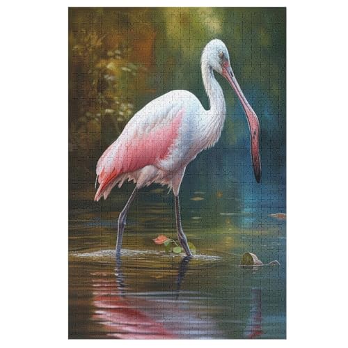 Puzzles Flamingo, 1000 Teile, Puzzle Aus Holz Für Erwachsene Und Kinder Ab 12 Jahren, Lernspielzeug 78×53cm Puzzles Flamingo, 1000 Teile, Puzzle Aus Holz Für Erwachsene Und Kinder Ab 12 Jahren, Lernspielzeug 78×53cm von DCCCY