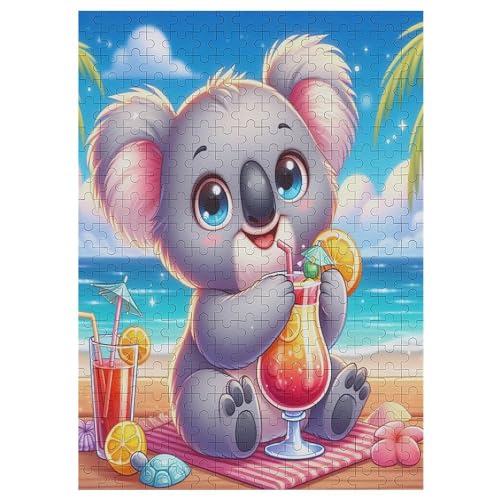 Puzzles Für Erwachsene, 300 Teile, Koala, Kreative Holzpuzzles, Praktisches Spiel, Familiendekoration 42×30cm Puzzles Für Erwachsene, 300 Teile, Koala, Kreative Holzpuzzles, Praktisches Spiel, Familiendekoration 42×30cm von DCCCY