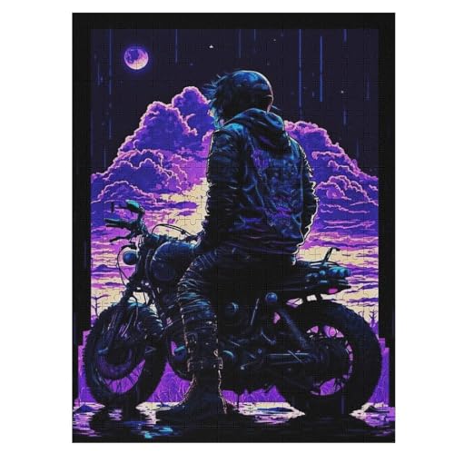 Puzzles Für Erwachsene, 500 Teile, Motorcycle, Kreative Holzpuzzles, Praktisches Spiel, Familiendekoration 55×41cm Puzzles Für Erwachsene, 500 Teile, Motorcycle, Kreative Holzpuzzles, Praktisches Spiel, Familiendekoration 55×41cm von DCCCY