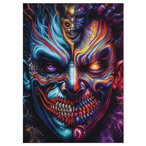 Puzzles Für Erwachsene, Joker Puzzle, 300 Teile, Kreatives, Geistiges Spielzeug, Kinder, Montagespiele 42×30cm Puzzles Für Erwachsene, Joker Puzzle, 300 Teile, Kreatives, Geistiges Spielzeug, Kinder, Montagespiele 42×30cm von DCCCY