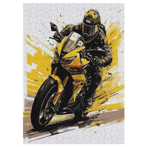 Puzzles Für Erwachsene, Motorcycle Puzzle, 300 Teile, Kreatives, Geistiges Spielzeug, Kinder, Montagespiele 42×30cm Puzzles Für Erwachsene, Motorcycle Puzzle, 300 Teile, Kreatives, Geistiges Spielzeug, Kinder, Montagespiele 42×30cm von DCCCY