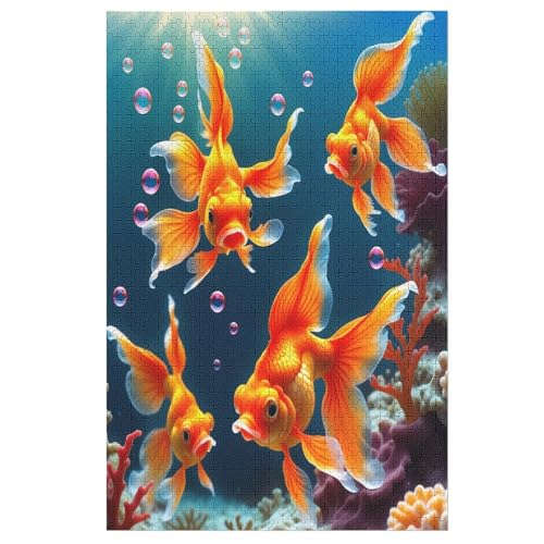 Puzzles Für Erwachsene Fisch,1000-teilige Puzzle Für Kinder Ab 12 Jahren, Holzpuzzles Für Die Heimdekoration, 78×53cm Puzzles Für Erwachsene Fisch,1000-teilige Puzzle Für Kinder Ab 12 Jahren, Holzpuzzles Für Die Heimdekoration, 78×53cm von DCCCY