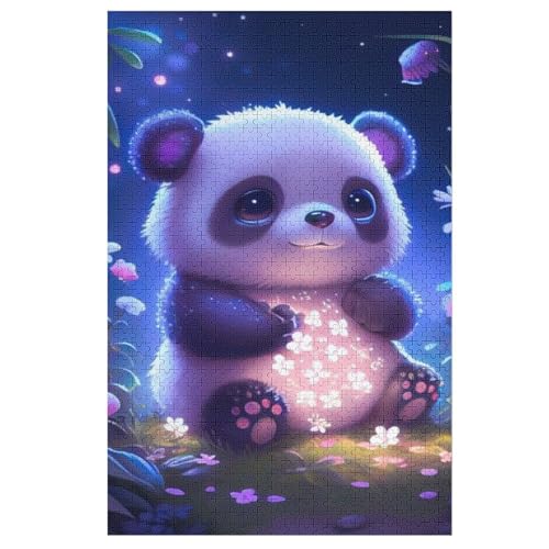 Puzzles Für Erwachsene Panda, 1000 Teile, Puzzle Aus Holz Für Erwachsene Und Kinder Ab 12 Jahren, Lernspielzeug 78×53cm Puzzles Für Erwachsene Panda, 1000 Teile, Puzzle Aus Holz Für Erwachsene Und Kinder Ab 12 Jahren, Lernspielzeug 78×53cm von DCCCY