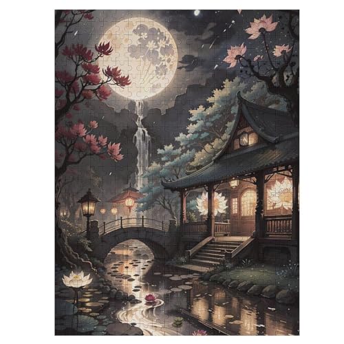 Puzzles Für Erwachsene Und Kinder, Japan Style -Puzzle, 500 Teile, Kreative Holzpuzzles,Für Erwaschsene, Geschenke 55×41cm Puzzles Für Erwachsene Und Kinder, Japan Style -Puzzle, 500 Teile, Kreative Holzpuzzles,Für Erwaschsene, Geschenke 55×41cm von DCCCY