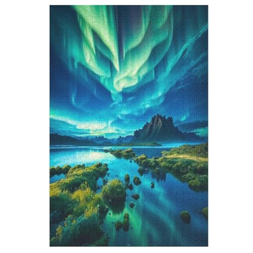 Puzzles Für Erwachsene: Die leuchtende Lagune, 1000-teiliges Holzpuzzle Für Erwachsene Und Kinder Ab 12 Jahren. Für Erwachsene 78×53cm Puzzles Für Erwachsene: Die leuchtende Lagune, 1000-teiliges Holzpuzzle Für Erwachsene Und Kinder Ab 12 Jahren. Für Erwachsene 78×53cm von DCCCY