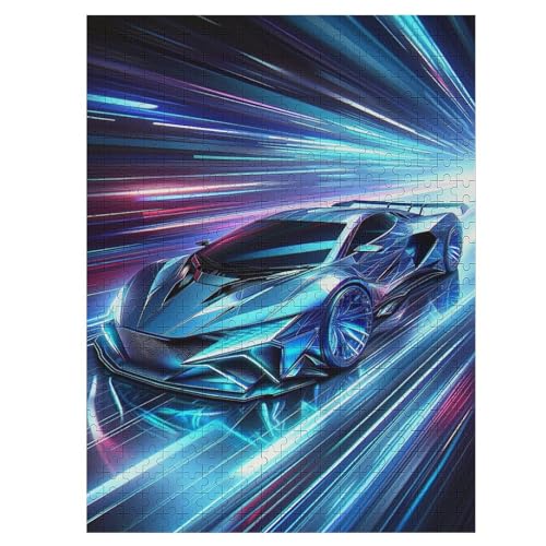 Puzzles Sports Car, 500 Teile, Puzzle Aus Holz Für Erwachsene Und Kinder Ab 12 Jahren, Lernspielzeug 55×41cm Puzzles Sports Car, 500 Teile, Puzzle Aus Holz Für Erwachsene Und Kinder Ab 12 Jahren, Lernspielzeug 55×41cm von DCCCY