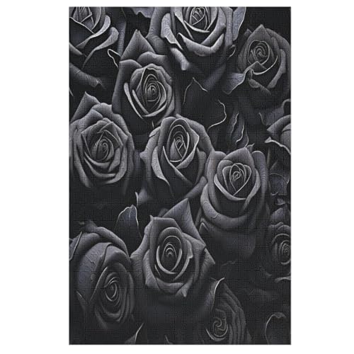 Rose Holzpuzzle 1000 Teile Klassische Puzzles Erwachsene Kinder Puzzle DIY Kit Holzspielzeug Einzigartiges Geschenk 78×53cm Rose Holzpuzzle 1000 Teile Klassische Puzzles Erwachsene Kinder Puzzle DIY Kit Holzspielzeug Einzigartiges Geschenk 78×53cm von DCCCY