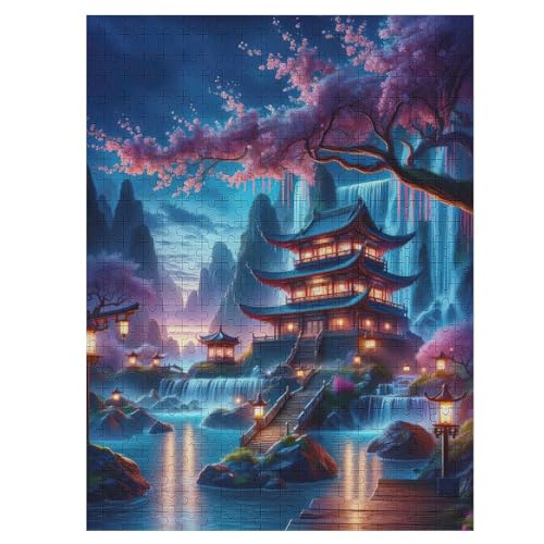 Ruhige Pagode Holzpuzzle 500 Teile Klassische Puzzles Erwachsene Kinder Puzzle DIY Kit Holzspielzeug Einzigartiges Geschenk 55×41cm Ruhige Pagode Holzpuzzle 500 Teile Klassische Puzzles Erwachsene Kinder Puzzle DIY Kit Holzspielzeug Einzigartiges Geschenk 55×41cm von DCCCY