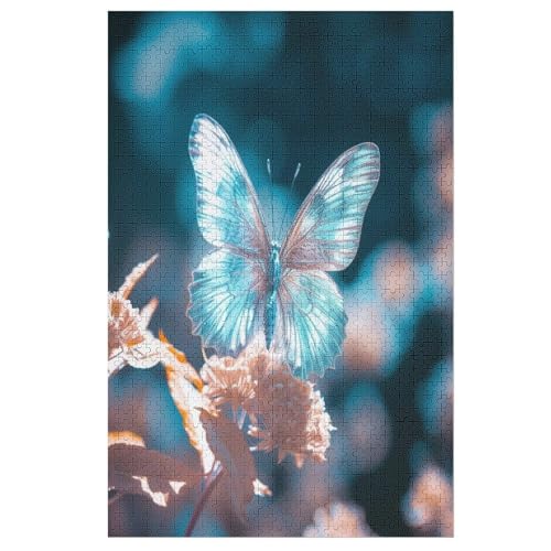 Schmetterling Holzpuzzle 1000 Teile Klassische Puzzles Erwachsene Kinder Puzzle DIY Kit Holzspielzeug Einzigartiges Geschenk 78×53cm Schmetterling Holzpuzzle 1000 Teile Klassische Puzzles Erwachsene Kinder Puzzle DIY Kit Holzspielzeug Einzigartiges Geschenk 78×53cm von DCCCY