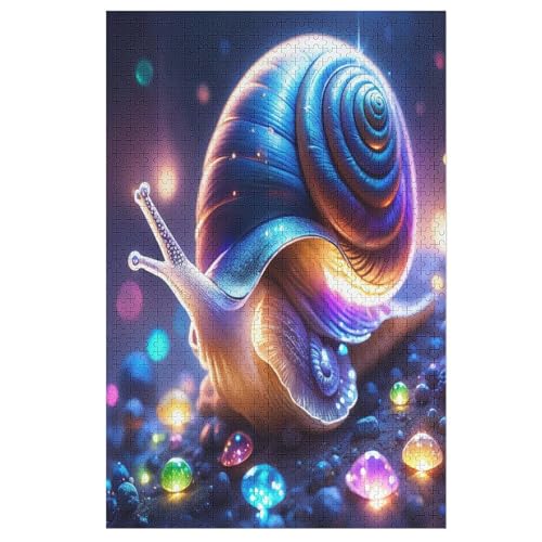 Schnecke Puzzle 1000 Teile, Holzpuzzle Herausforderndes Geschicklichkeitsspiel Für Die Ganze Familie, Kinder Erwachsenenpuzzle Ab 12 Jahren 78×53cm Schnecke Puzzle 1000 Teile, Holzpuzzle Herausforderndes Geschicklichkeitsspiel Für Die Ganze Familie, Kinder Erwachsenenpuzzle Ab 12 Jahren 78×53cm von DCCCY