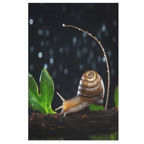 Schnecken Puzzles 1000 Teile Erwachsener Kniffel Spaß Für Die Ganze Familie, Holzpuzzle Kinder Erwachsene, Impossible Puzzle Schwer 78×53cm Schnecken Puzzles 1000 Teile Erwachsener Kniffel Spaß Für Die Ganze Familie, Holzpuzzle Kinder Erwachsene, Impossible Puzzle Schwer 78×53cm von DCCCY