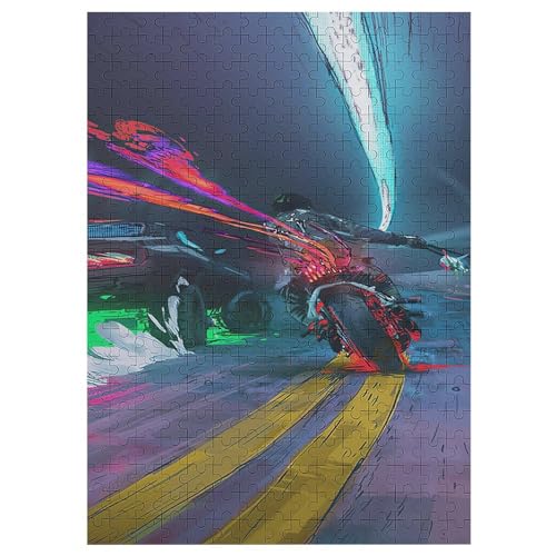 Sports Car 300 Teile Puzzle Für Erwachsene, Herausforderung Puzzles - Verringerter Druck Schwieriges Holzpuzzle Für Kinder 12+ 42×30cm Sports Car 300 Teile Puzzle Für Erwachsene, Herausforderung Puzzles - Verringerter Druck Schwieriges Holzpuzzle Für Kinder 12+ 42×30cm von DCCCY