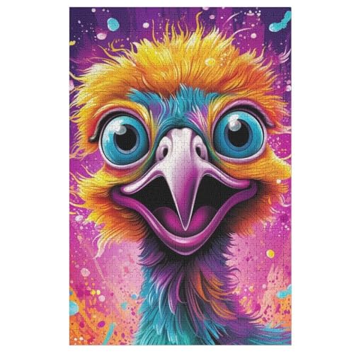 Strauß Puzzles 1000 Teile Erwachsener Kniffel Spaß Für Die Ganze Familie, Holzpuzzle Kinder Erwachsene, Impossible Puzzle Schwer 78×53cm Strauß Puzzles 1000 Teile Erwachsener Kniffel Spaß Für Die Ganze Familie, Holzpuzzle Kinder Erwachsene, Impossible Puzzle Schwer 78×53cm von DCCCY