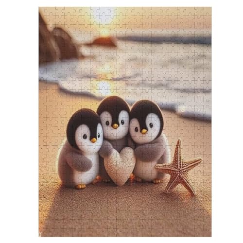 Süßer Pinguin 500 Teile Puzzle Für Erwachsene, Herausforderung Puzzles - Verringerter Druck Schwieriges Holzpuzzle Für Kinder 12+ 55×41cm Süßer Pinguin 500 Teile Puzzle Für Erwachsene, Herausforderung Puzzles - Verringerter Druck Schwieriges Holzpuzzle Für Kinder 12+ 55×41cm von DCCCY