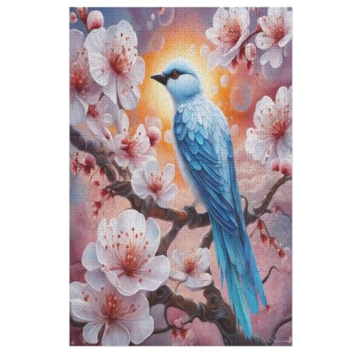 Süßer Vogel Holzpuzzle 1000 Teile Klassische Puzzles Erwachsene Kinder Puzzle DIY Kit Holzspielzeug Einzigartiges Geschenk 78×53cm Süßer Vogel Holzpuzzle 1000 Teile Klassische Puzzles Erwachsene Kinder Puzzle DIY Kit Holzspielzeug Einzigartiges Geschenk 78×53cm von DCCCY