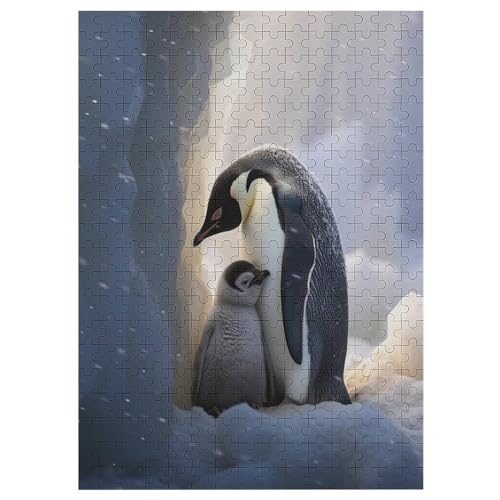 Tierischer Pinguin Puzzle Für Erwachsene 300 Teile Premium Recyceltes Brett Zum Lernen, Lernspielzeug, Familienspiele Kinder Holzpuzzle 42×30cm Tierischer Pinguin Puzzle Für Erwachsene 300 Teile Premium Recyceltes Brett Zum Lernen, Lernspielzeug, Familienspiele Kinder Holzpuzzle 42×30cm von DCCCY