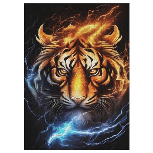 Tiger 300 Teile Puzzles Für Erwachsene Holzpuzzle Familienpuzzlespiel Stressabbau-Puzzle Für Kinder Ab 12 Jahren 42×30cm Tiger 300 Teile Puzzles Für Erwachsene Holzpuzzle Familienpuzzlespiel Stressabbau-Puzzle Für Kinder Ab 12 Jahren 42×30cm von DCCCY
