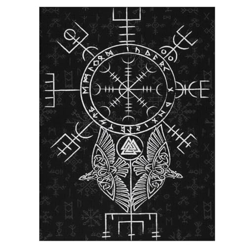 Viking Myth 500 Teile Puzzles, Wood Craft, Hochwertiges Modernes Puzzle, DIY, Für Erwachsene Und Kinder Ab 12 Jahren, 55×41cm Viking Myth 500 Teile Puzzles, Wood Craft, Hochwertiges Modernes Puzzle, DIY, Für Erwachsene Und Kinder Ab 12 Jahren, 55×41cm von DCCCY