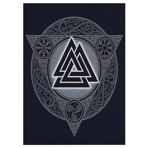 Viking Myth-Puzzlespiel Aus Holz, 300 Puzzleteile, Puzzle Für Teenager Und Erwachsene, Kreatives Spielzeug, Puzzles, 42×30cm Viking Myth-Puzzlespiel Aus Holz, 300 Puzzleteile, Puzzle Für Teenager Und Erwachsene, Kreatives Spielzeug, Puzzles, 42×30cm von DCCCY