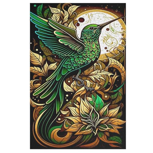 Vogel-Puzzlespiel Aus Holz, 1000 Puzzleteile, Puzzle Für Teenager Und Erwachsene, Kreatives Spielzeug, Puzzles, 78×53cm von DCCCY