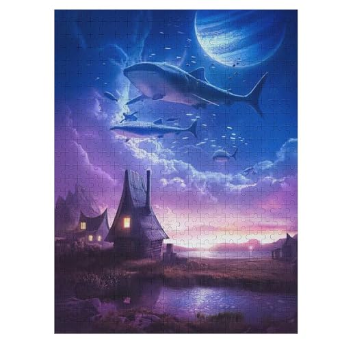 Wal 500 Teile Premium-Puzzles Für Erwachsene Kinder- Holzpuzzles Spaß Und Lernspiele - Perfekte Puzzle-Geschenke 55×41cm Wal 500 Teile Premium-Puzzles Für Erwachsene Kinder- Holzpuzzles Spaß Und Lernspiele - Perfekte Puzzle-Geschenke 55×41cm von DCCCY