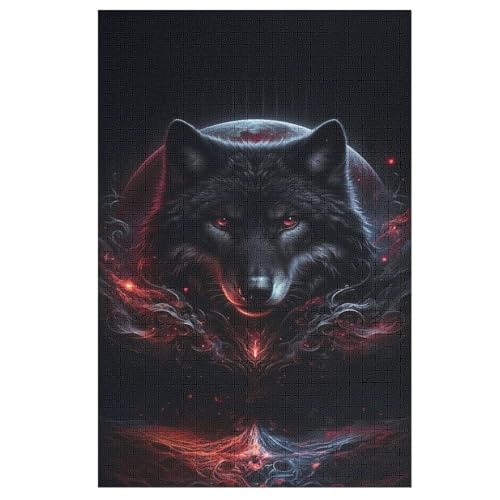 Wolf Holzpuzzle - 1000 Teiliges Jigsaw Knobelspiel - Puzzle Für Erwachsene & Kinder - Outdoor & Reisespielzeug 78×53cm Wolf Holzpuzzle - 1000 Teiliges Jigsaw Knobelspiel - Puzzle Für Erwachsene & Kinder - Outdoor & Reisespielzeug 78×53cm von DCCCY