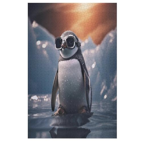 Pinguin Puzzle 1000 Teile, Holzpuzzle Herausforderndes Geschicklichkeitsspiel Für Die Ganze Familie, Kinder Erwachsenenpuzzle Ab 12 Jahren 1000 PCS Pinguin Puzzle 1000 Teile, Holzpuzzle Herausforderndes Geschicklichkeitsspiel Für Die Ganze Familie, Kinder Erwachsenenpuzzle Ab 12 Jahren 1000 PCS von DCHHHSC