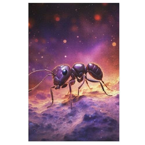 Puzzles Antn, 1000 Teile, Puzzle Aus Holz Für Erwachsene Und Kinder Ab 12 Jahren, Lernspielzeug （78×53cm） von DCHHHSC