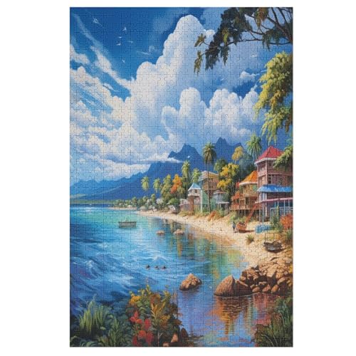 Puzzles Baie des vacances, 1000 Teile, Puzzle Aus Holz Für Erwachsene Und Kinder Ab 12 Jahren, Lernspielzeug 1000 PCS Puzzles Baie des vacances, 1000 Teile, Puzzle Aus Holz Für Erwachsene Und Kinder Ab 12 Jahren, Lernspielzeug 1000 PCS von DCHHHSC
