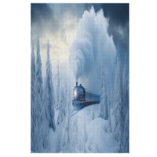 Puzzles Für Erwachsene, 1000 Teile, Steam Train, Kreative Holzpuzzles, Praktisches Spiel, Familiendekoration 1000 PCS Puzzles Für Erwachsene, 1000 Teile, Steam Train, Kreative Holzpuzzles, Praktisches Spiel, Familiendekoration 1000 PCS von DCHHHSC