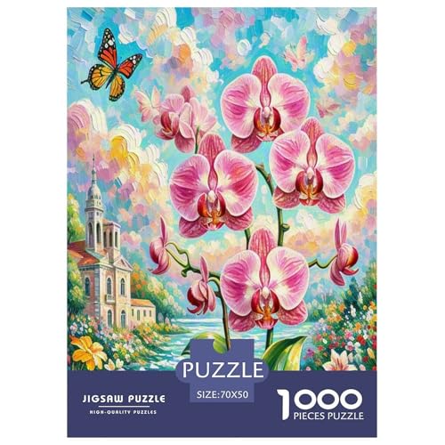 Phalaenopsis Orchideeee Puzzle 1000 Teile Schwer Puzzle Spielzeug Lernspiel Impossible Herausforderungsspielzeug Für Erwachsene Und Kinder in Bewährter 70x50cm/1000pcs Phalaenopsis Orchideeee Puzzle 1000 Teile Schwer Puzzle Spielzeug Lernspiel Impossible Herausforderungsspielzeug Für Erwachsene Und Kinder in Bewährter 70x50cm/1000pcs von DCQWWGCLL