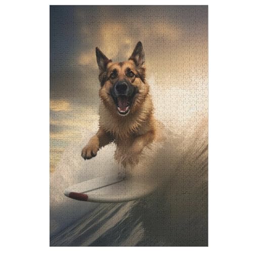Berger allemand 1000 Teile Puzzles, Wood Craft, Hochwertiges Modernes Puzzle, DIY, Für Erwachsene Und Kinder Ab 12 Jahren, 1000 PCS Berger allemand 1000 Teile Puzzles, Wood Craft, Hochwertiges Modernes Puzzle, DIY, Für Erwachsene Und Kinder Ab 12 Jahren, 1000 PCS von DDFRTYY