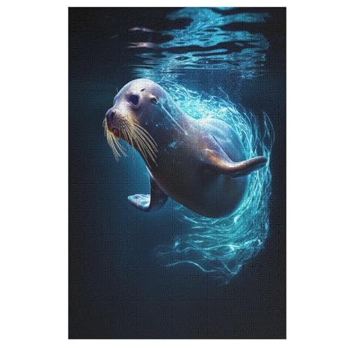 Holzpuzzles 1000 Teile Animal Seal -Puzzle Für Jungen Und Mädchen, Schwierigkeitsgrad, Lernspiele, Familienspielzeug 1000 PCS Holzpuzzles 1000 Teile Animal Seal -Puzzle Für Jungen Und Mädchen, Schwierigkeitsgrad, Lernspiele, Familienspielzeug 1000 PCS von DDFRTYY