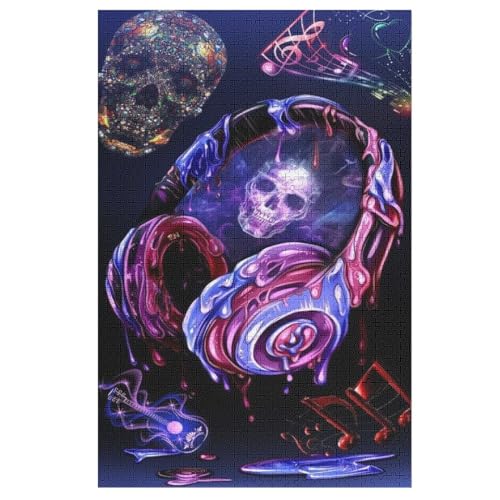 Holzpuzzles 1000 Teile Casque Audio -Puzzle Für Jungen Und Mädchen, Schwierigkeitsgrad, Lernspiele, Familienspielzeug 1000 PCS Holzpuzzles 1000 Teile Casque Audio -Puzzle Für Jungen Und Mädchen, Schwierigkeitsgrad, Lernspiele, Familienspielzeug 1000 PCS von DDFRTYY