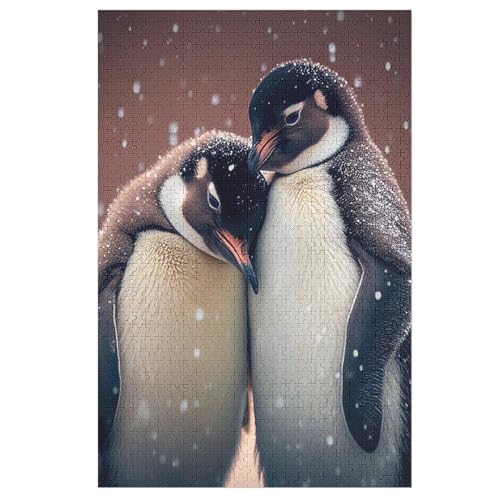 Pinguin Puzzle 1000 Teile, Holzpuzzle Herausforderndes Geschicklichkeitsspiel Für Die Ganze Familie, Kinder Erwachsenenpuzzle Ab 12 Jahren 1000 PCS Pinguin Puzzle 1000 Teile, Holzpuzzle Herausforderndes Geschicklichkeitsspiel Für Die Ganze Familie, Kinder Erwachsenenpuzzle Ab 12 Jahren 1000 PCS von DDFRTYY